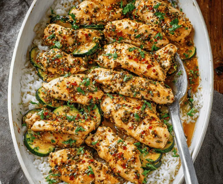 Colorful chicken zucchini stir fry with sliced chicken, fresh zucchini, and vibrant vegetables served in a white bowl on a wooden table.