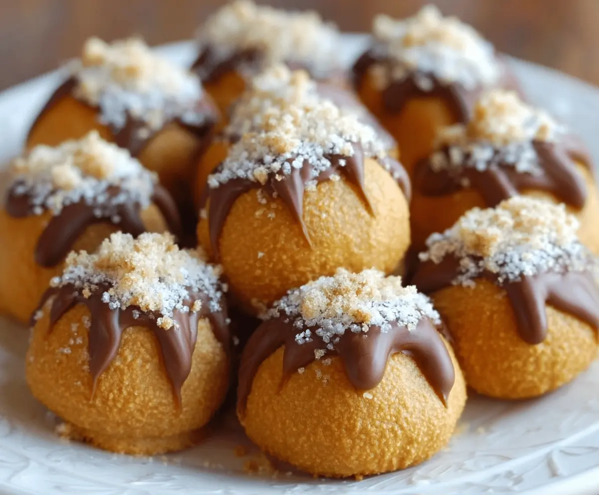 Easy & Creamy Pumpkin Cheesecake Truffles