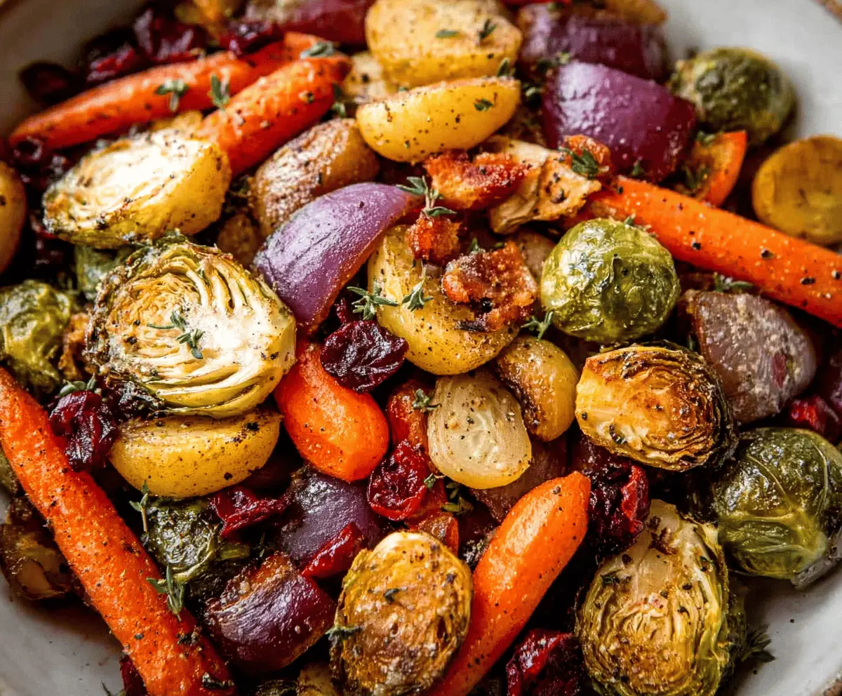 Easy Thanksgiving Roasted Veggies