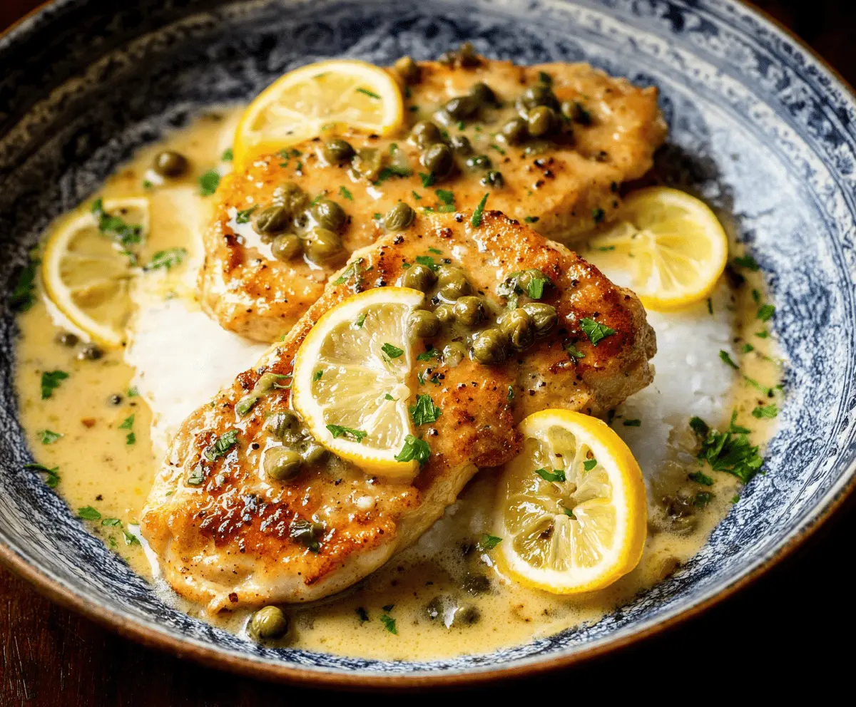 Easy Chicken Piccata with Tangy Lemon Sauce