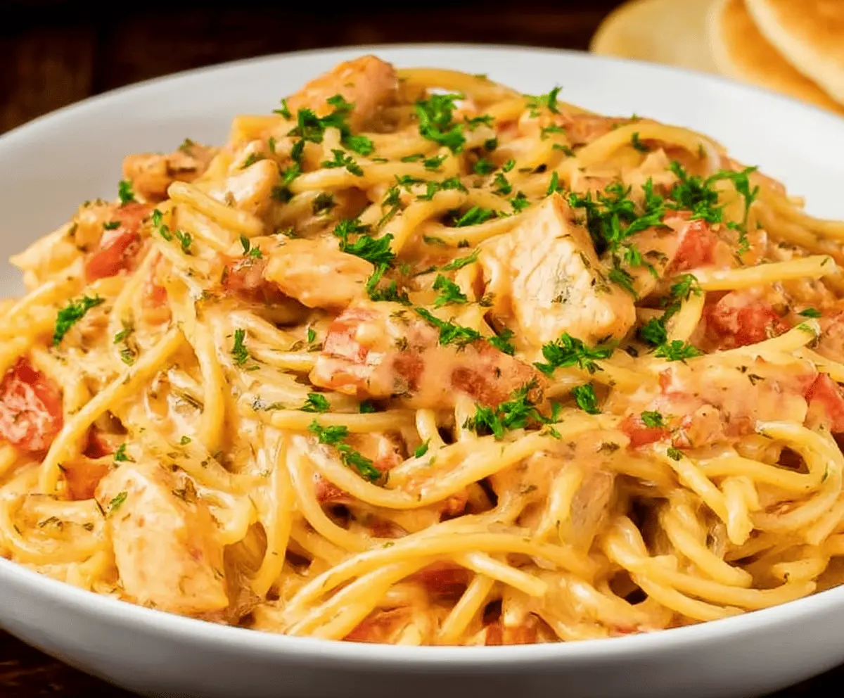 Easy Chicken Spaghetti Recipe