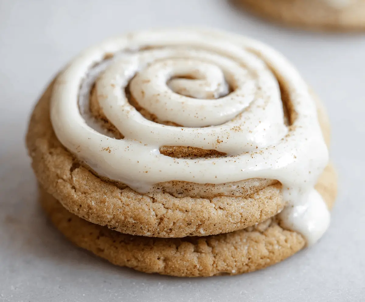 Soft Cinnamon Roll Cookies Recipe