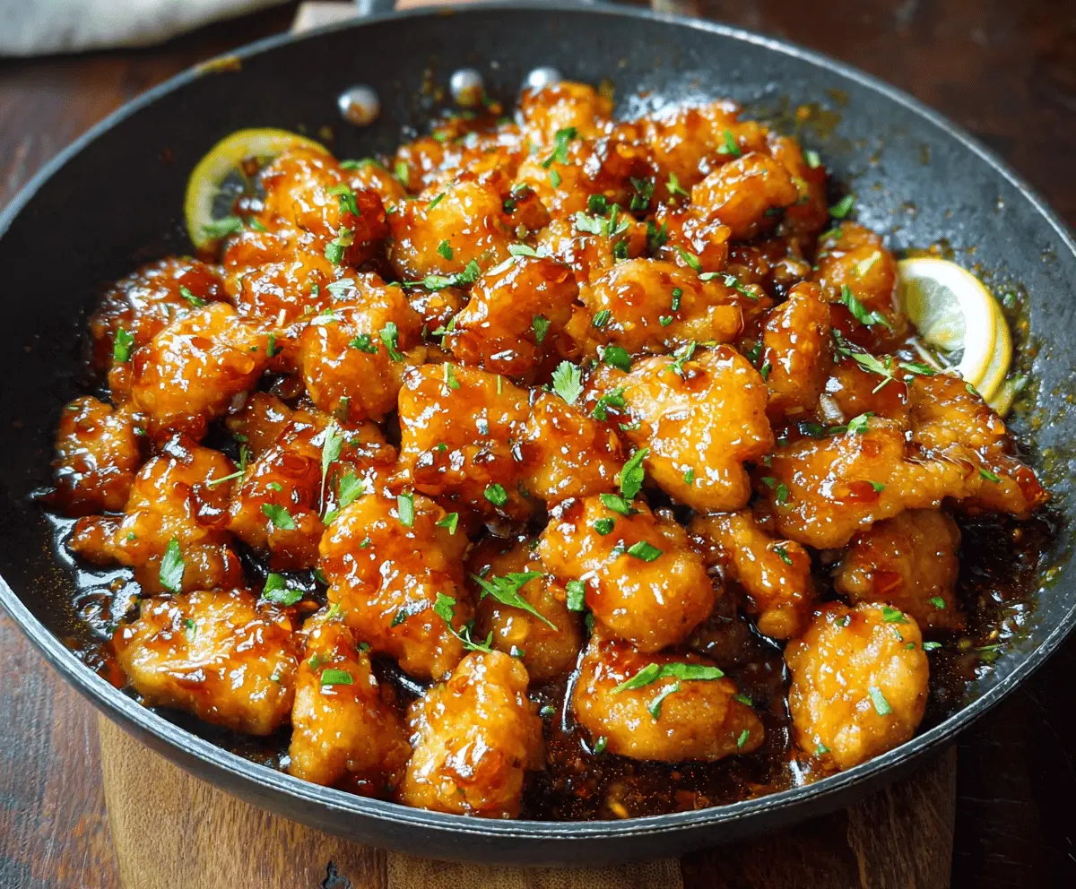 Crispy Honey Garlic Chicken Recipe