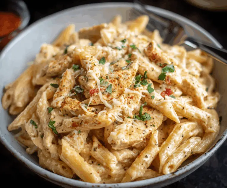Crock Pot Cajun Chicken Pasta