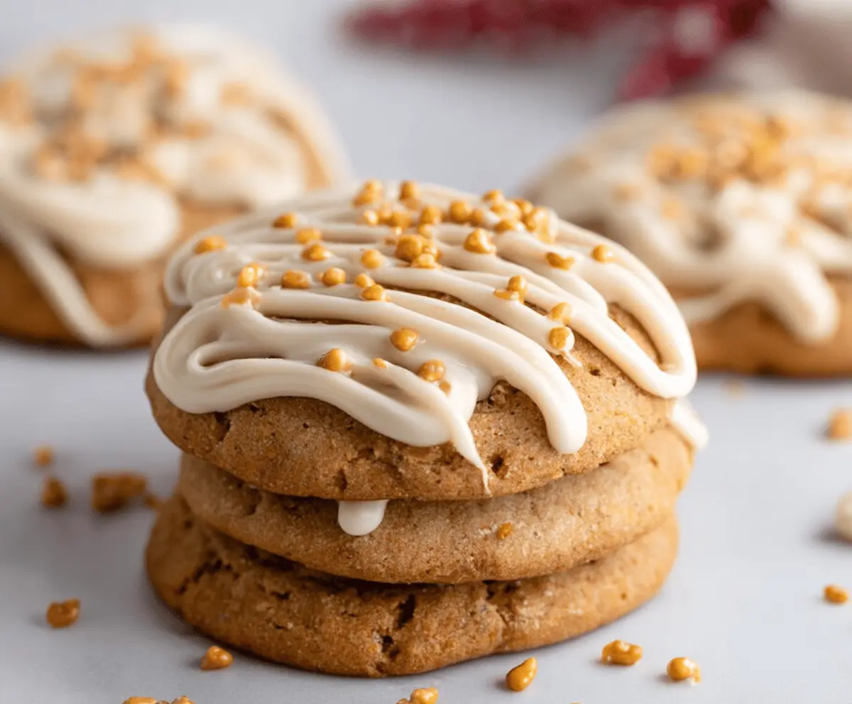 Easy CRUMBL Gingerbread Cookies