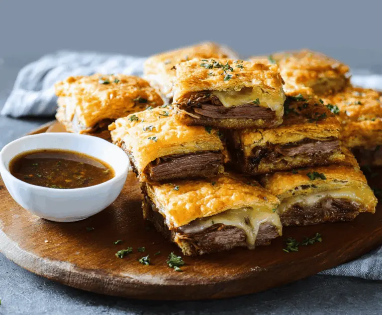 Delicious French Dip Squares