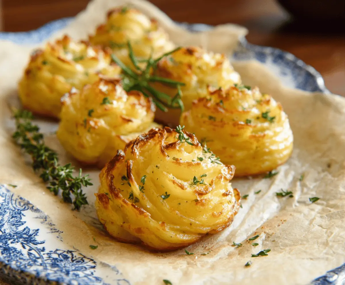 Easy Duchess Potatoes Recipe