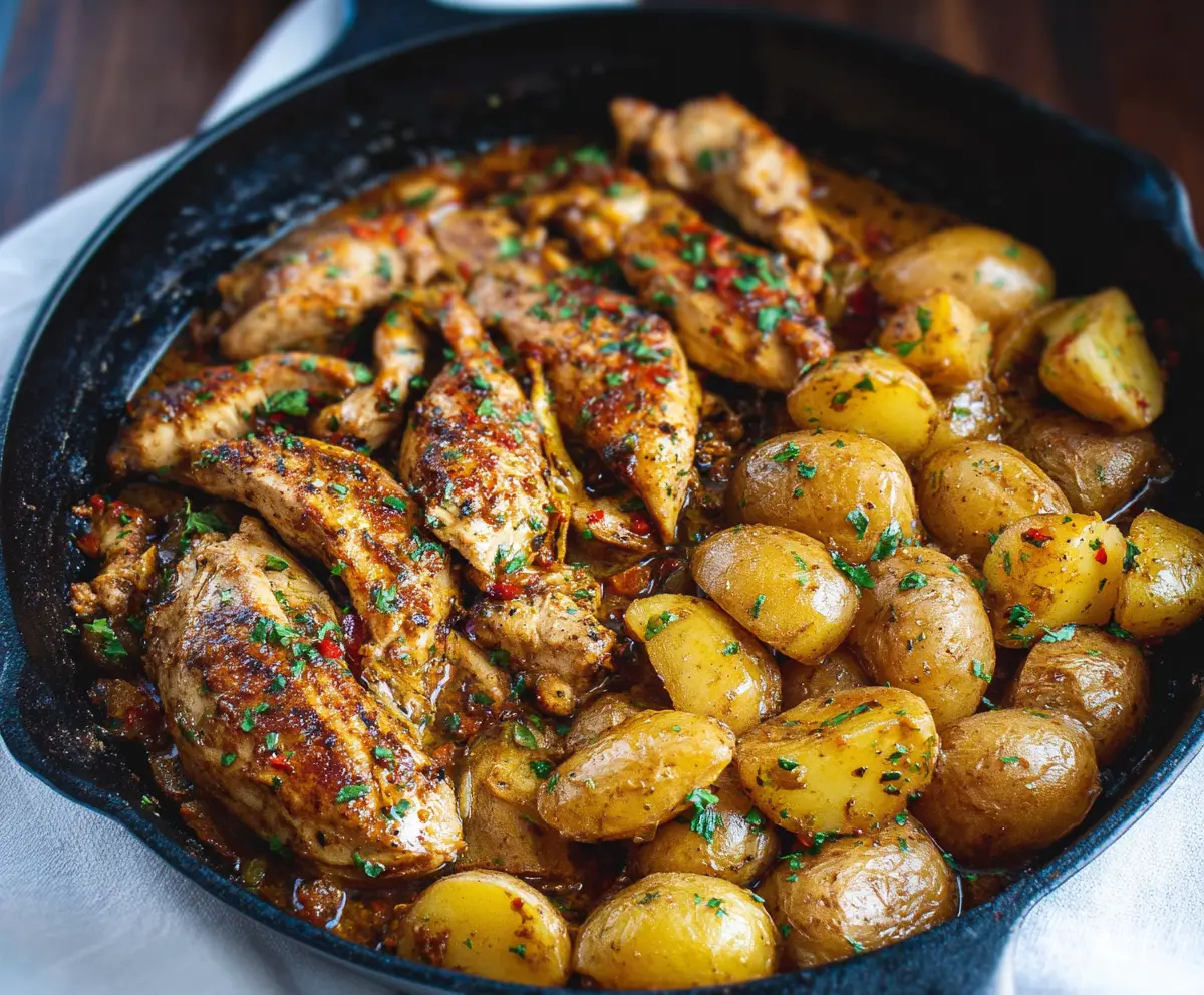 Easy Garlic Butter Chicken Skillet