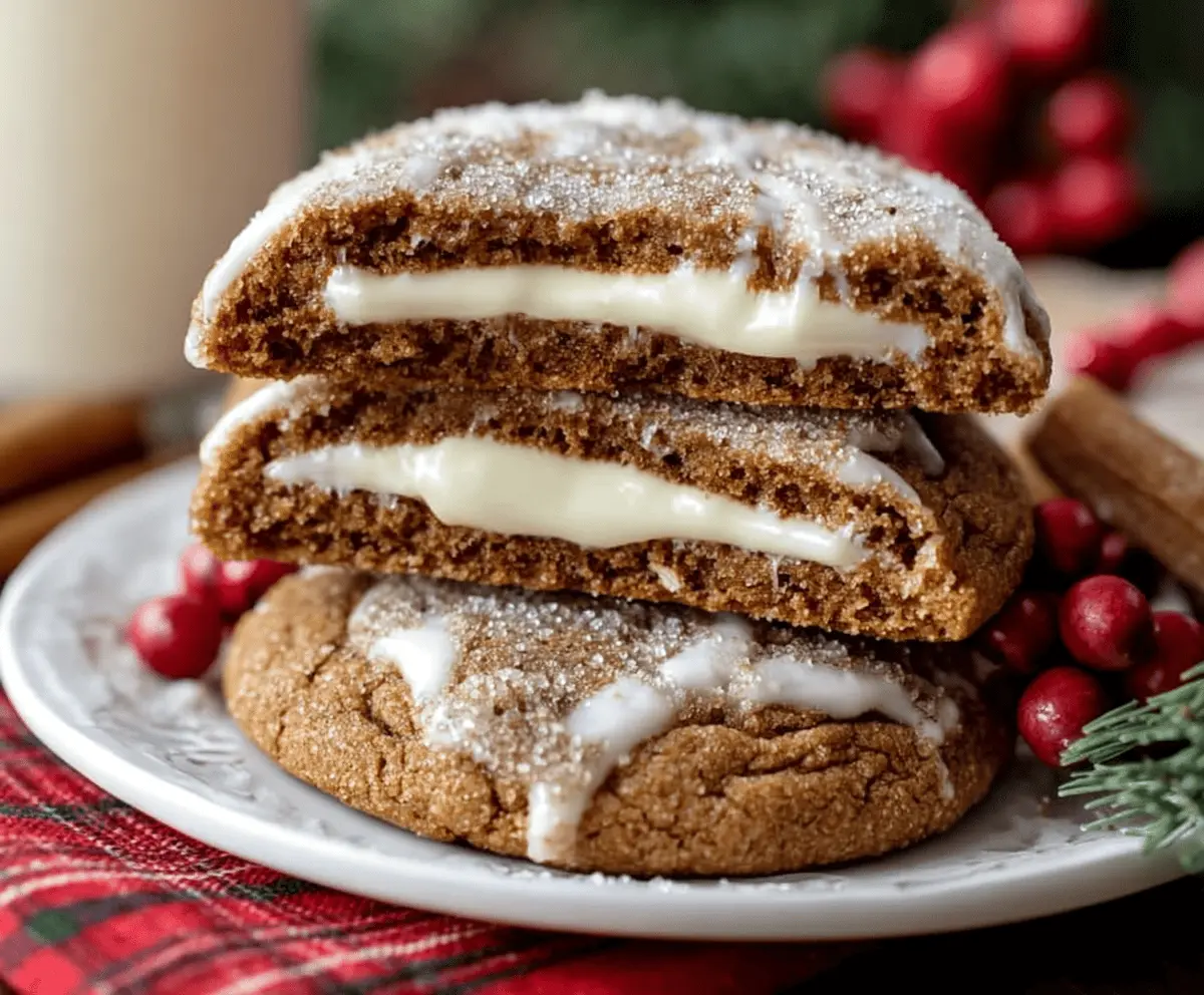 Best Gingerbread Cheesecake Cookies Recipe