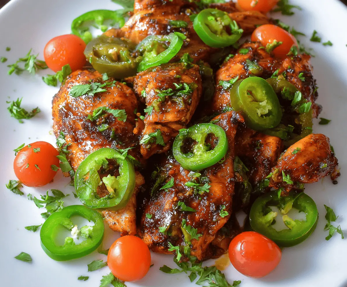 Easy Spicy Jalapeno Chicken Recipe