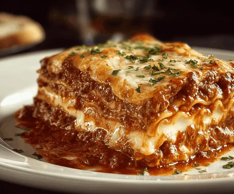 Maggiano’s Lasagna