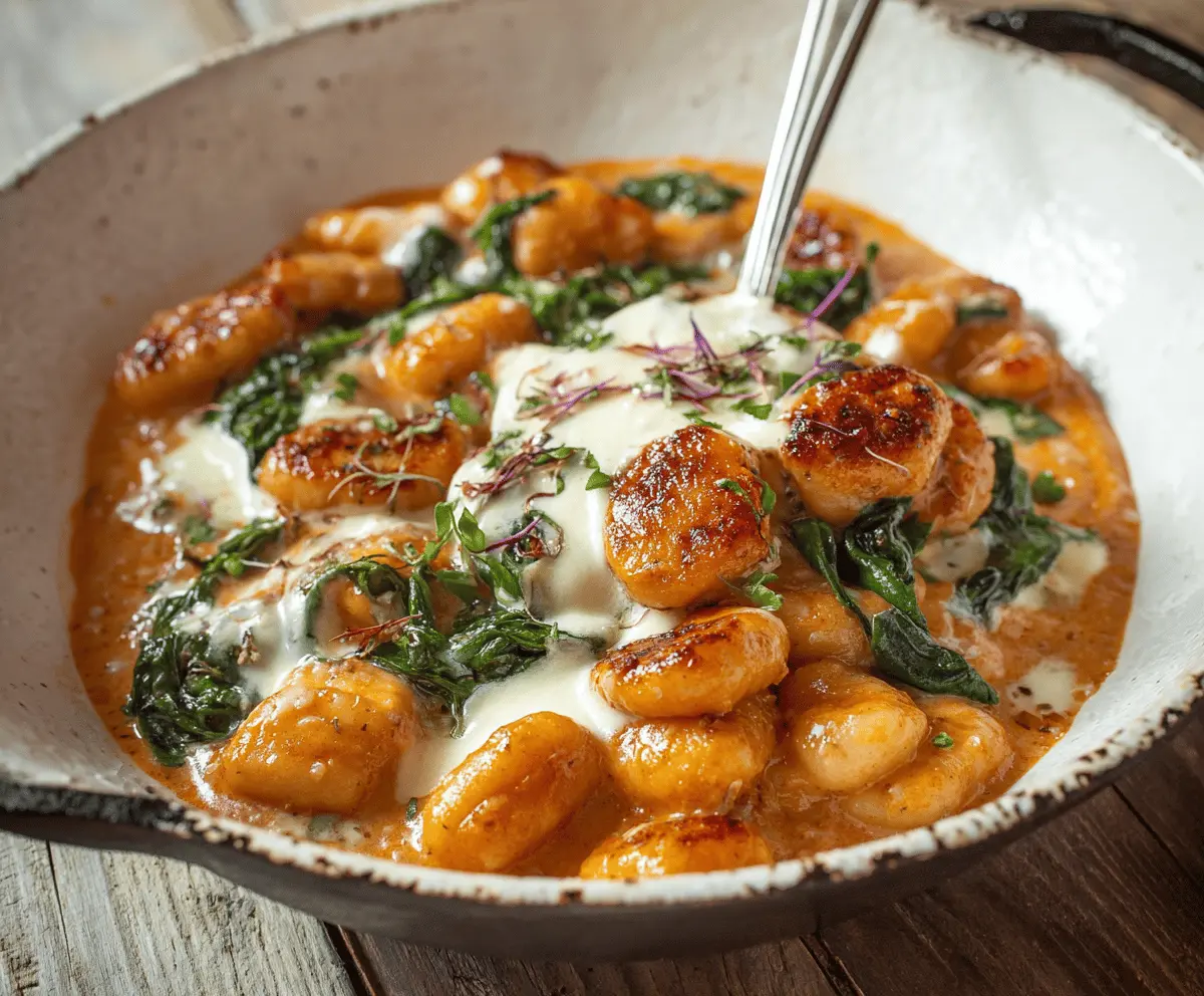 Creamy Millionaire Gnocchi Recipe