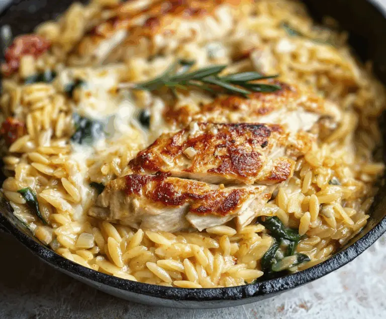 Monterey Chicken Orzo