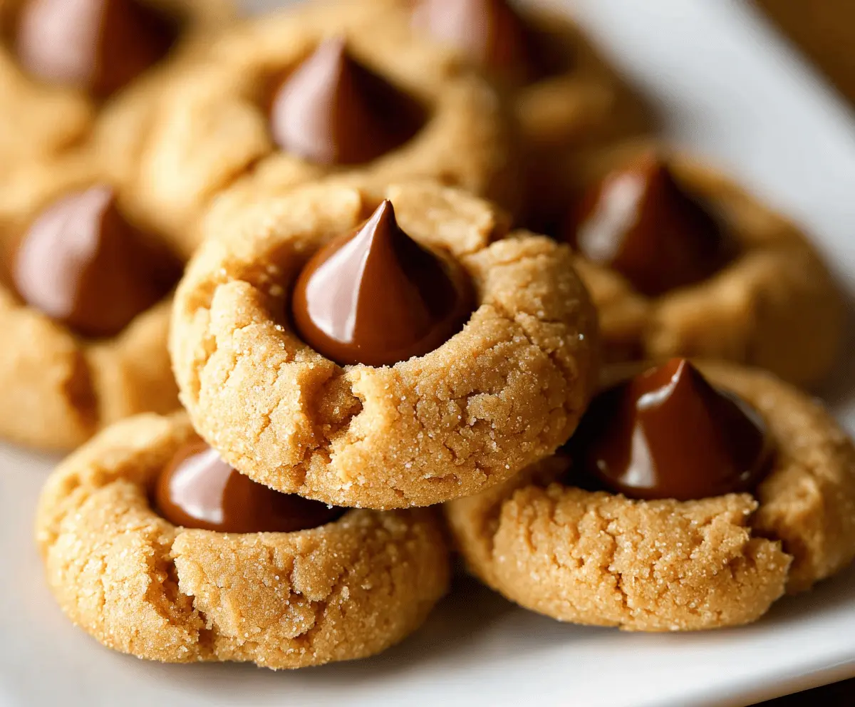 Classic Peanut Butter Blossoms Recipe