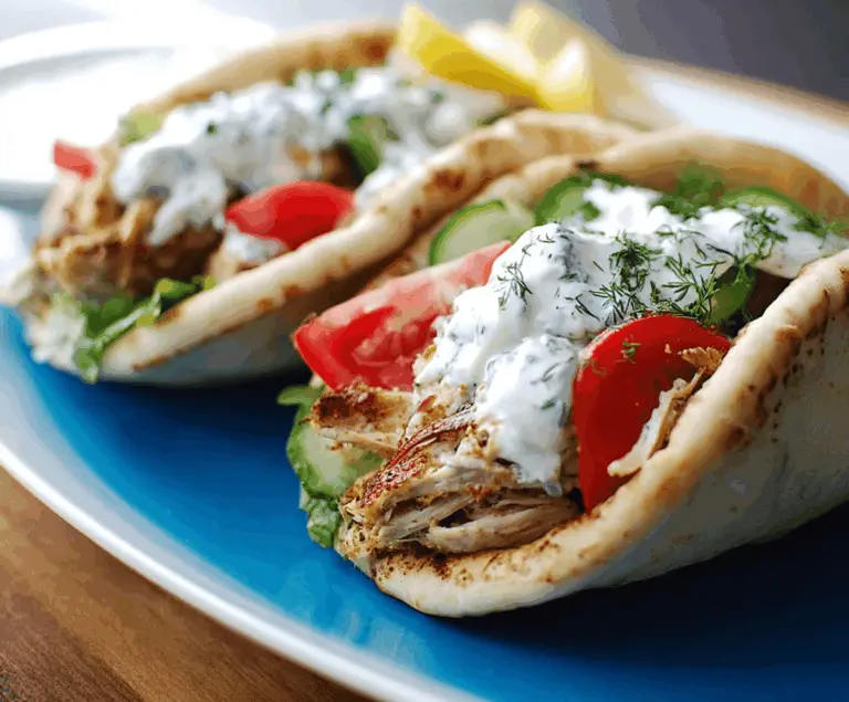 Slow Cooker Chicken Gyros