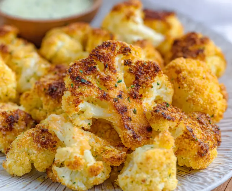Air Fryer Parmesan Roasted Cauliflower