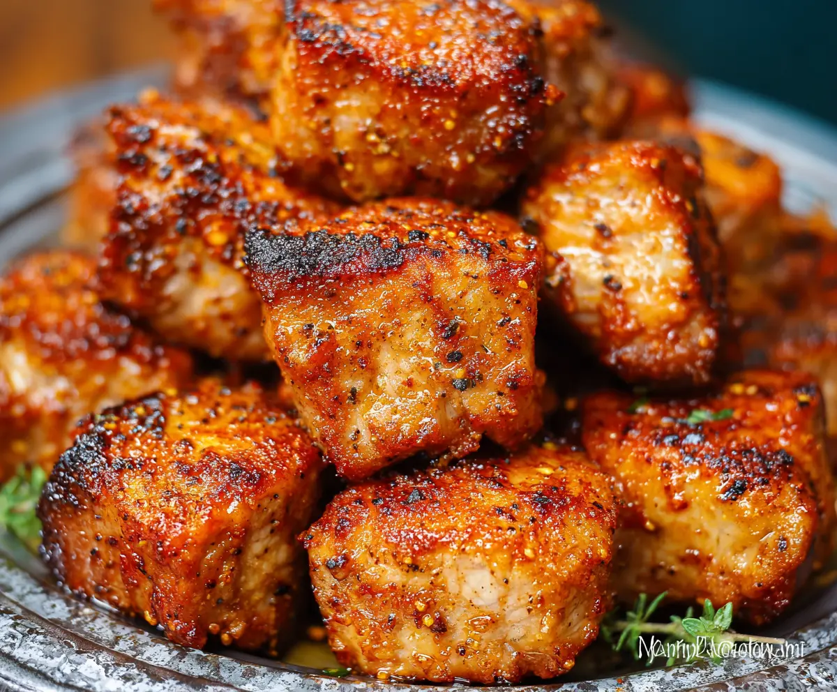 Crispy Air Fryer Pork Chop Bites