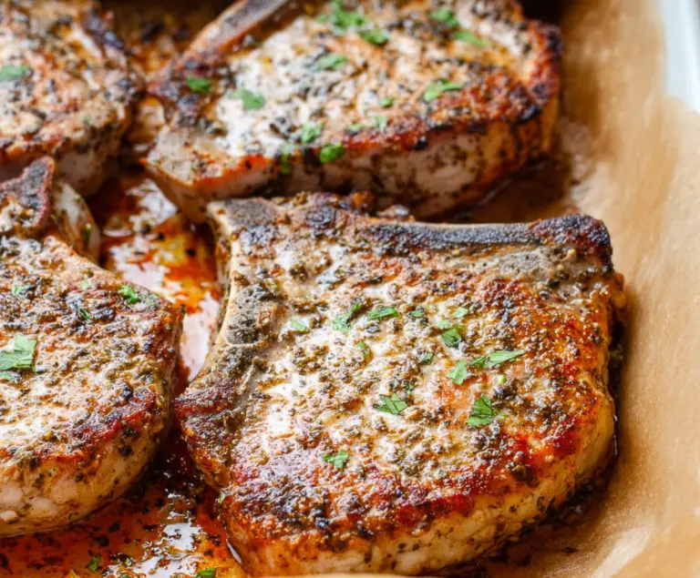 Baked Ranch Pork Chops