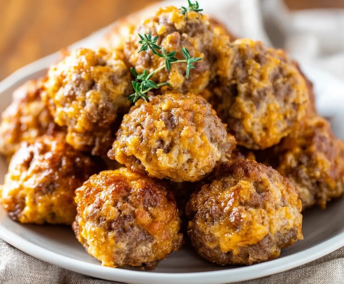 Easy Bisquick Sausage Balls Recipe