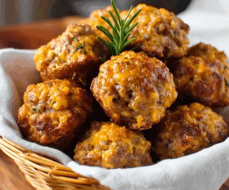 Bisquick Sausage Balls