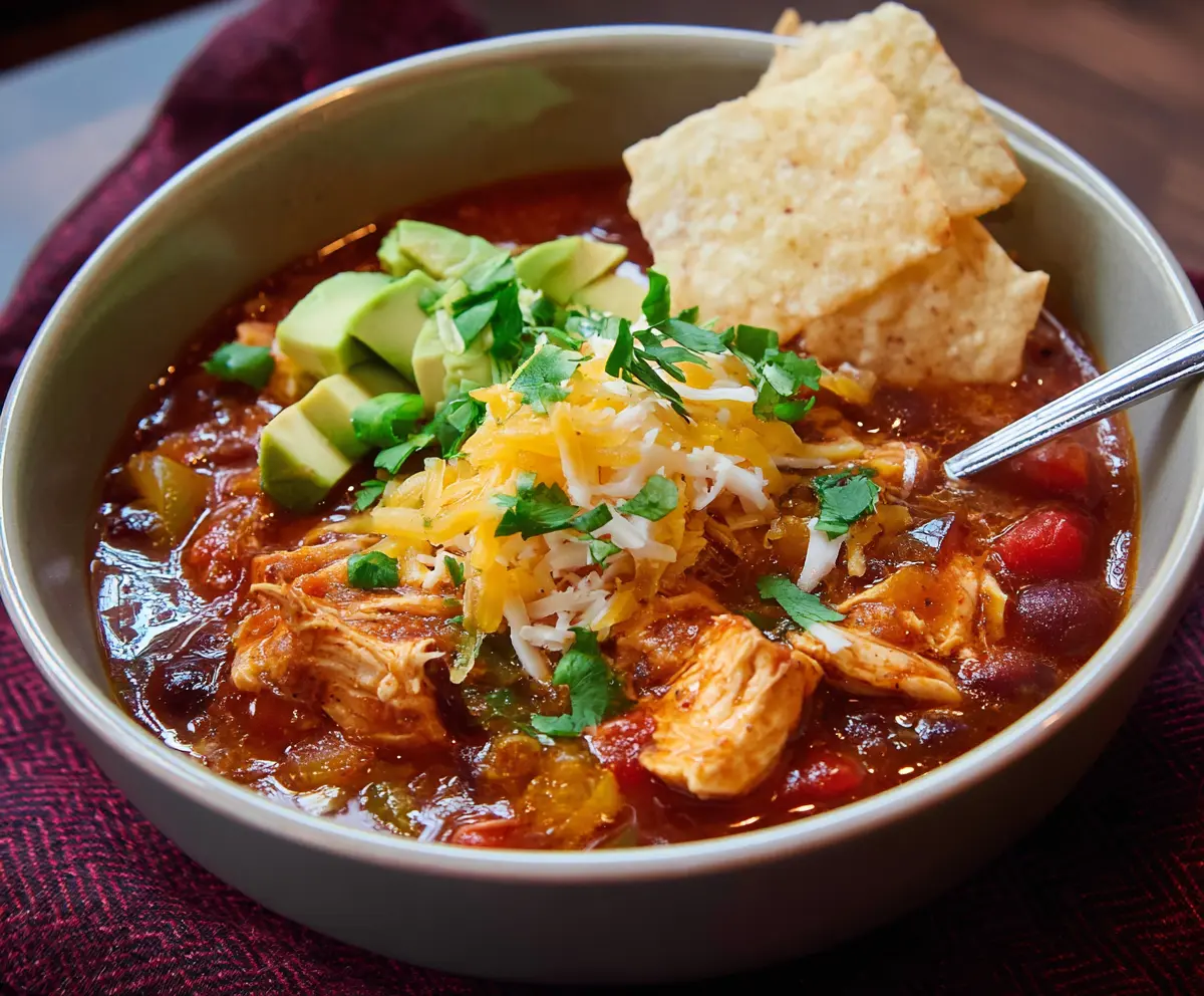 Easy Chicken Chili Recipe