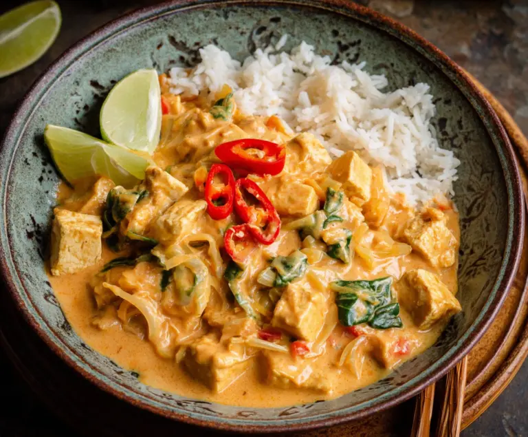 Creamy Coconut Curry Tofu