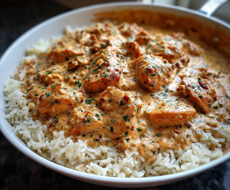 Creamy Smothered Chicken and Rice