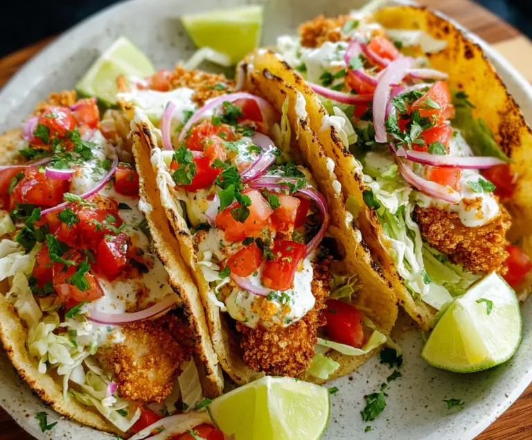 Crispy Chicken Tacos