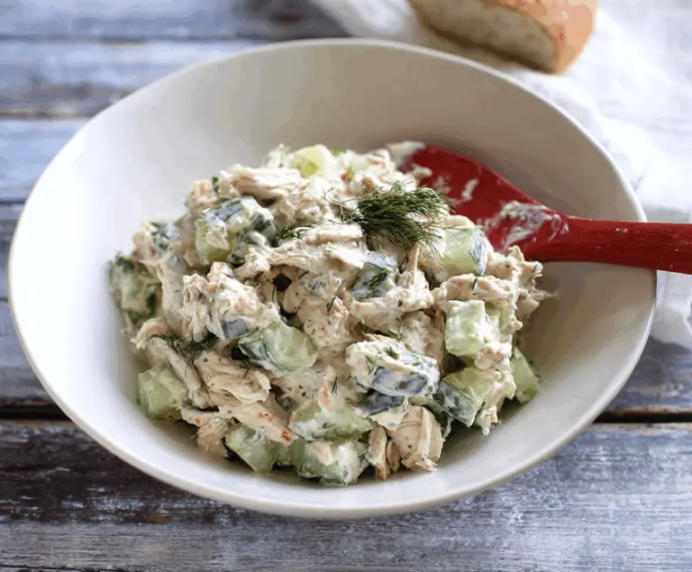 Cucumber Dill Greek Yogurt Rotisserie Chicken Salad