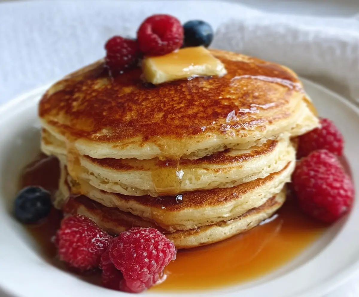 Fluffy Sourdough Discard Pancakes