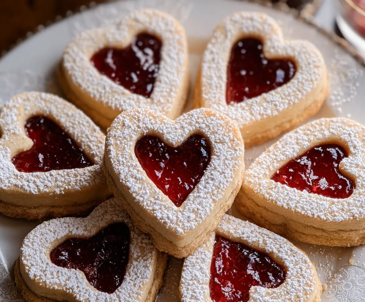Heart Jam Cookies Recipe