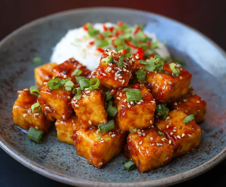 Honey Garlic Tofu