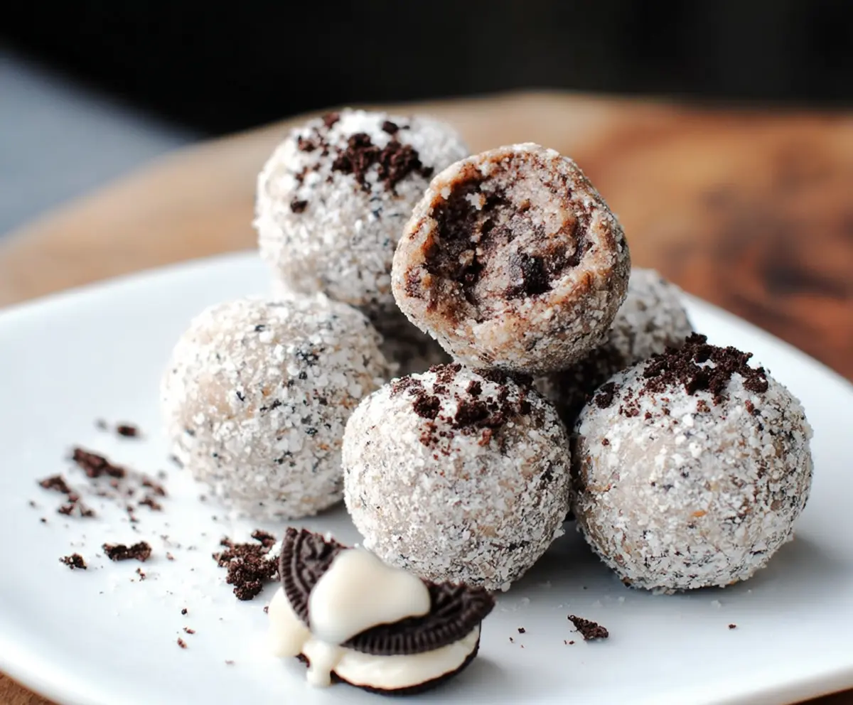 Easy Nutritious Oreo Protein Balls