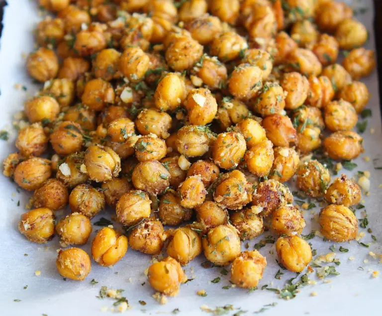 Ranch Crispy Roasted Chickpeas