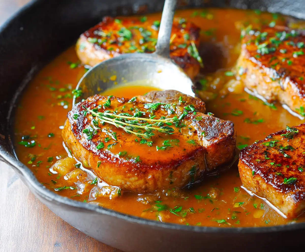 Quick & Juicy Skillet Pork Chops