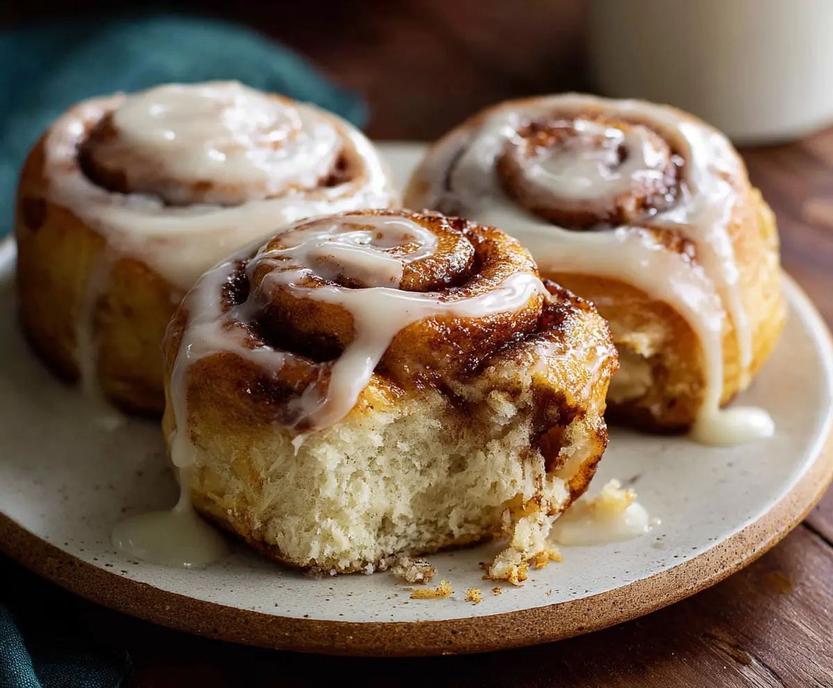 Easy Sourdough Discard Cinnamon Rolls