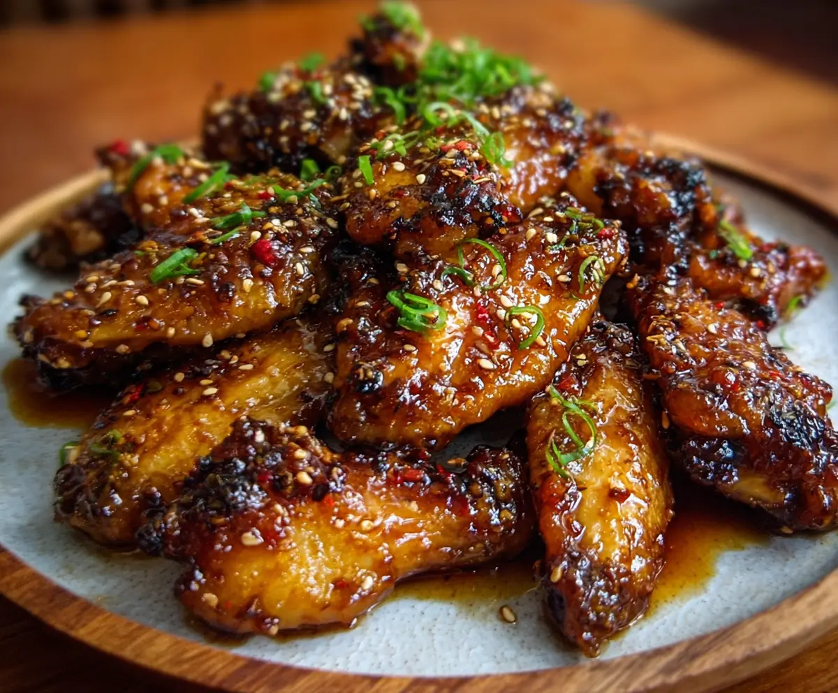 Sticky Pineapple Teriyaki Wings