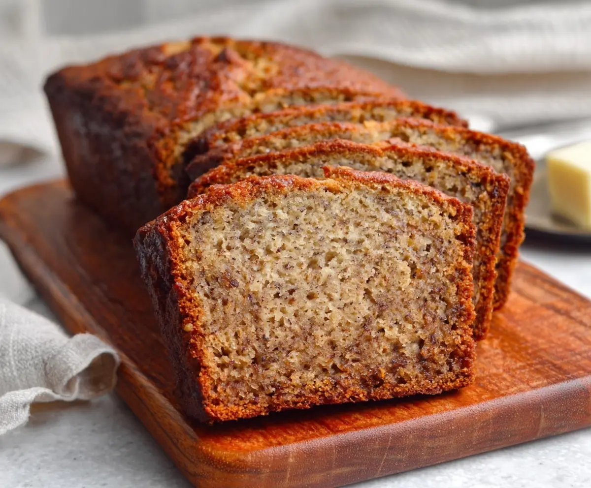 Ultra-Moist Classic Banana Bread Recipe