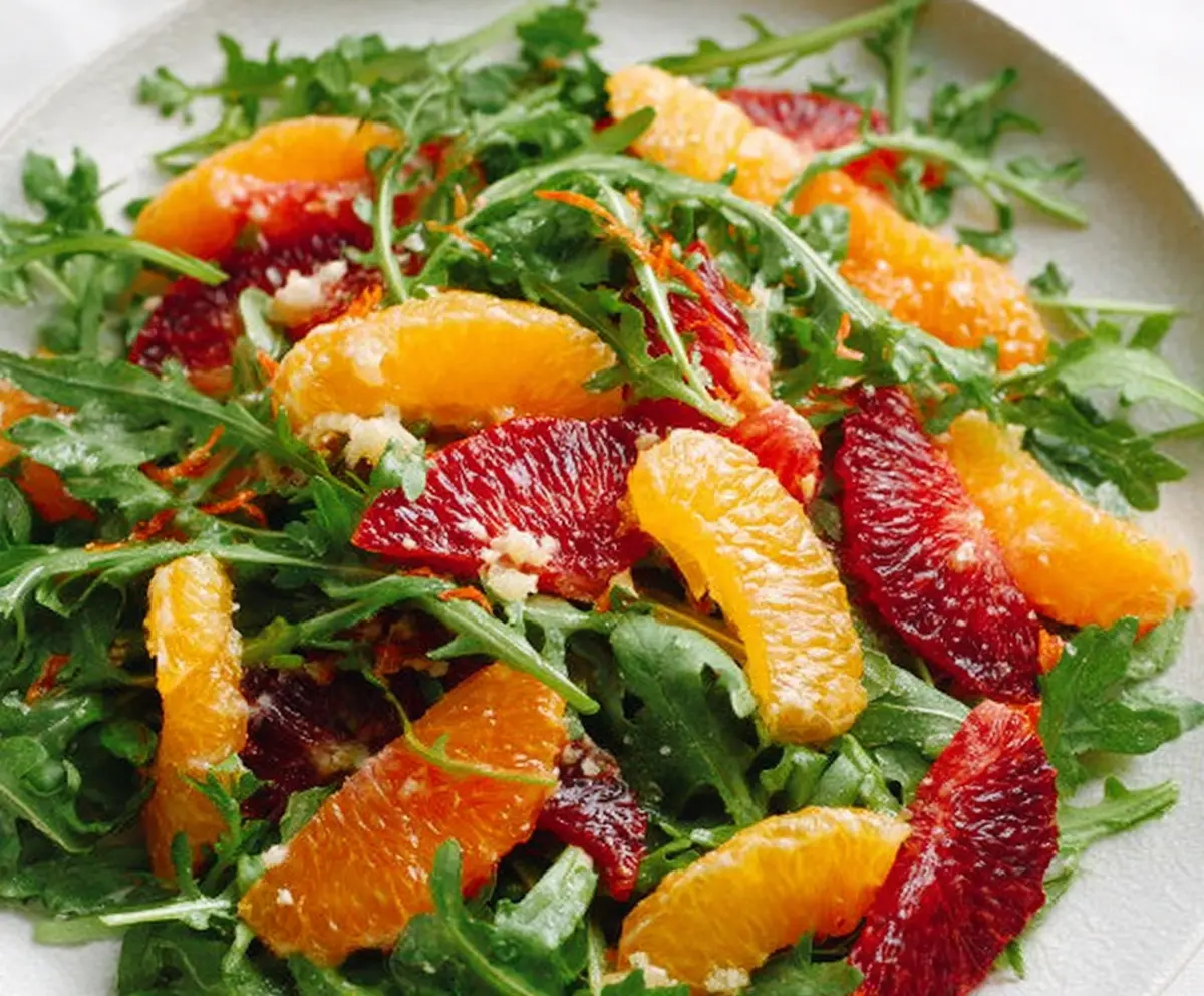 Fresh Winter Citrus Arugula Salad