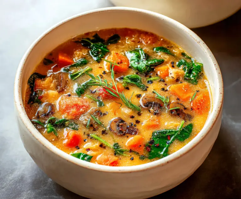 Autumn Harvest Vegetable Soup