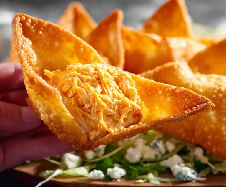 Buffalo Chicken Rangoons