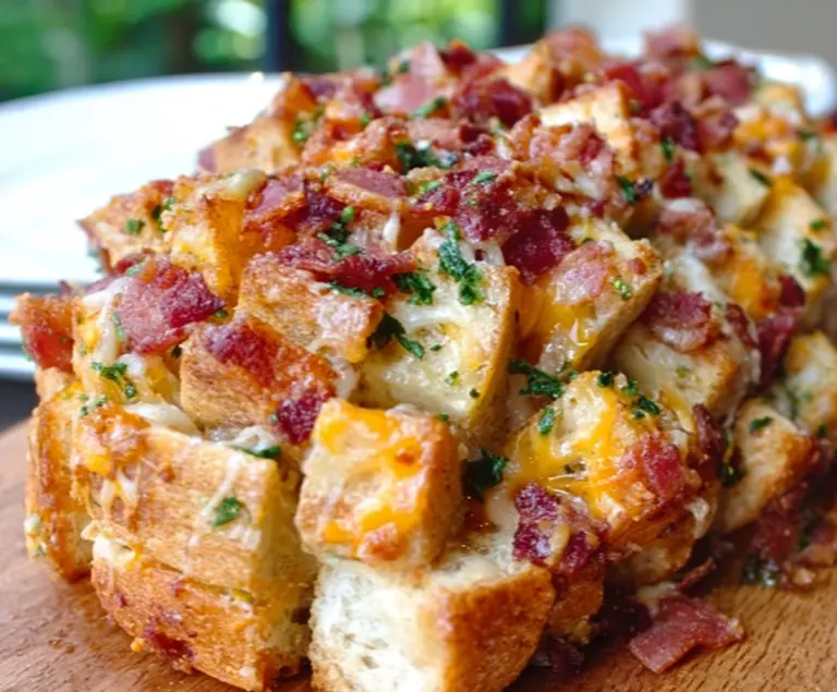 Cheesy Bacon Ranch Pull-Apart Bread