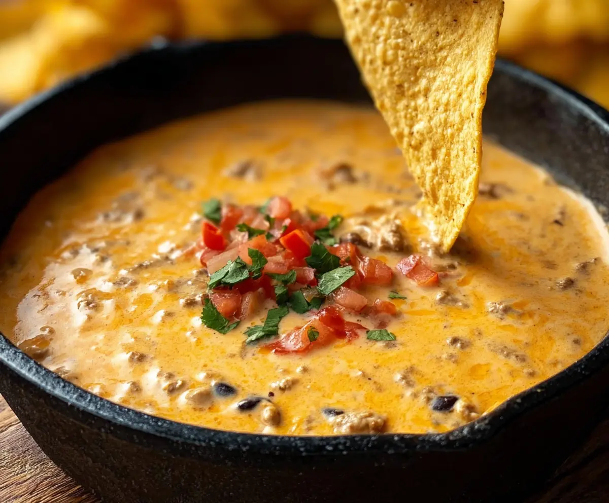 Easy Cowboy Queso Recipe