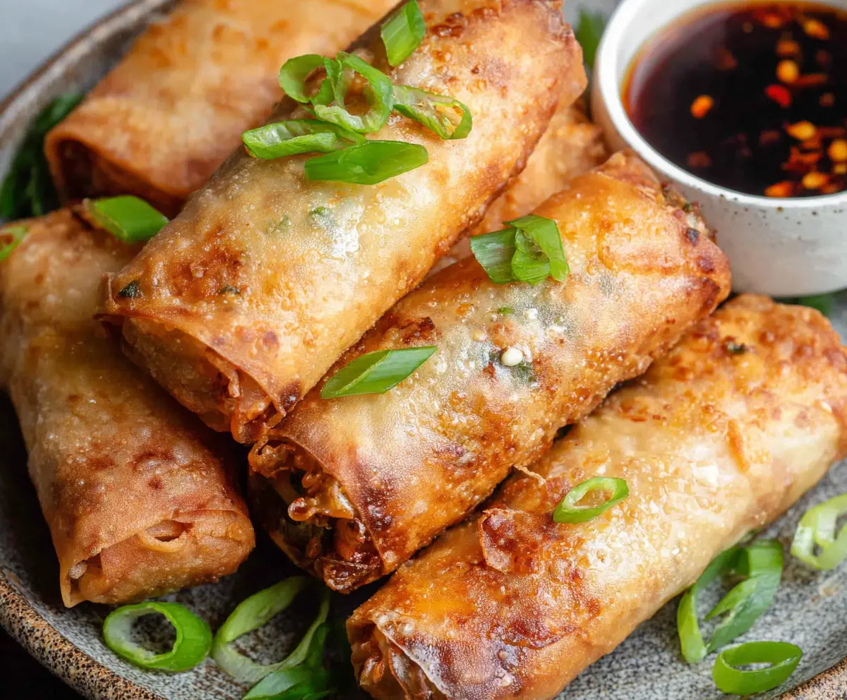 Crispy Air Fryer Spring Rolls