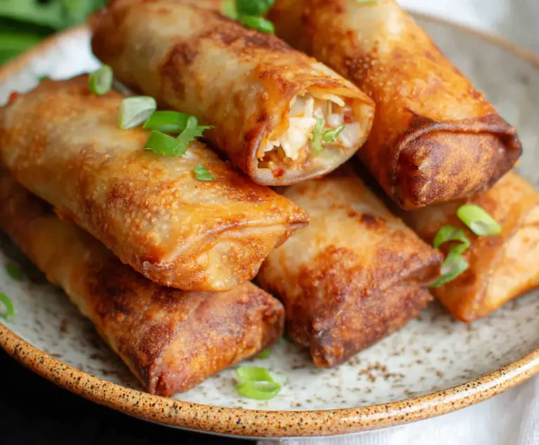 Crispy Air Fryer Spring Rolls