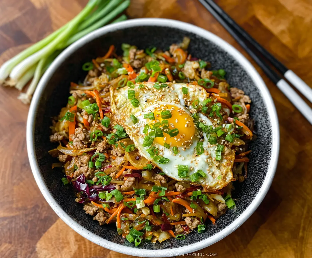 Easy Egg Roll in a Bowl Recipe