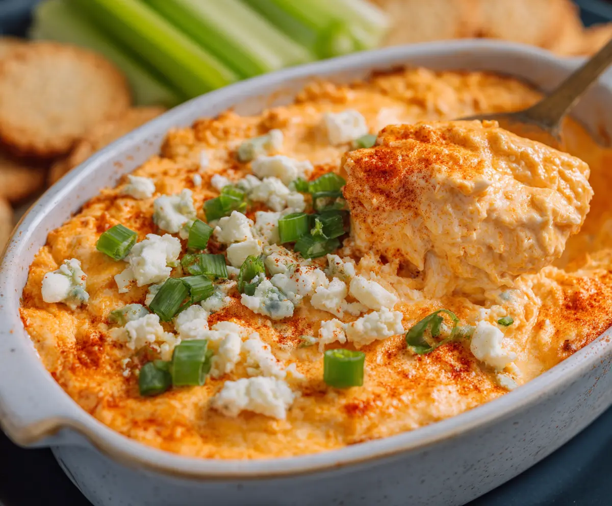 Easy Frank’s RedHot Buffalo Chicken Dip