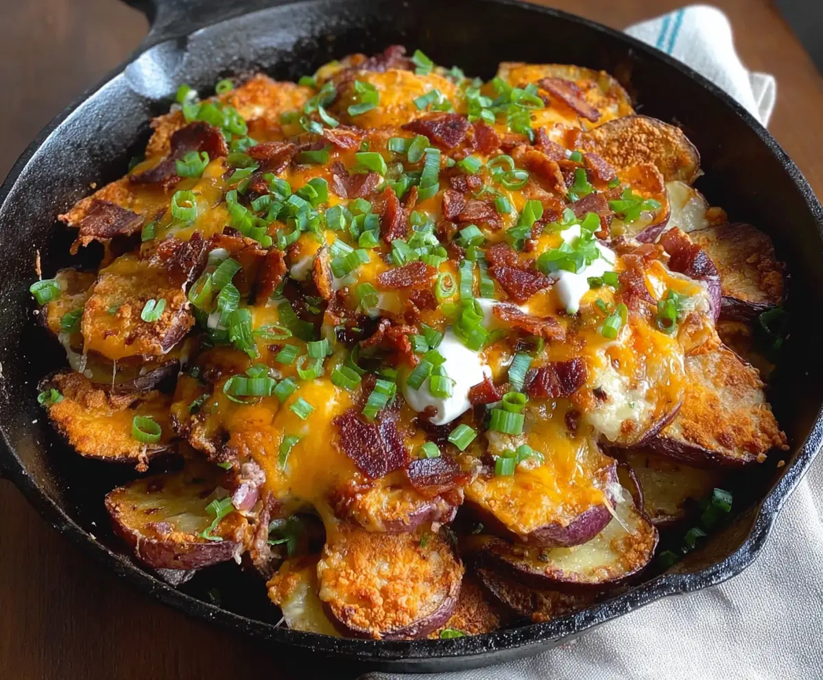 Easy Irish Pub Potato Nachos Recipe