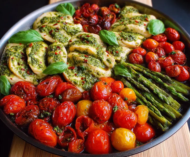 One-Pan Pesto Chicken
