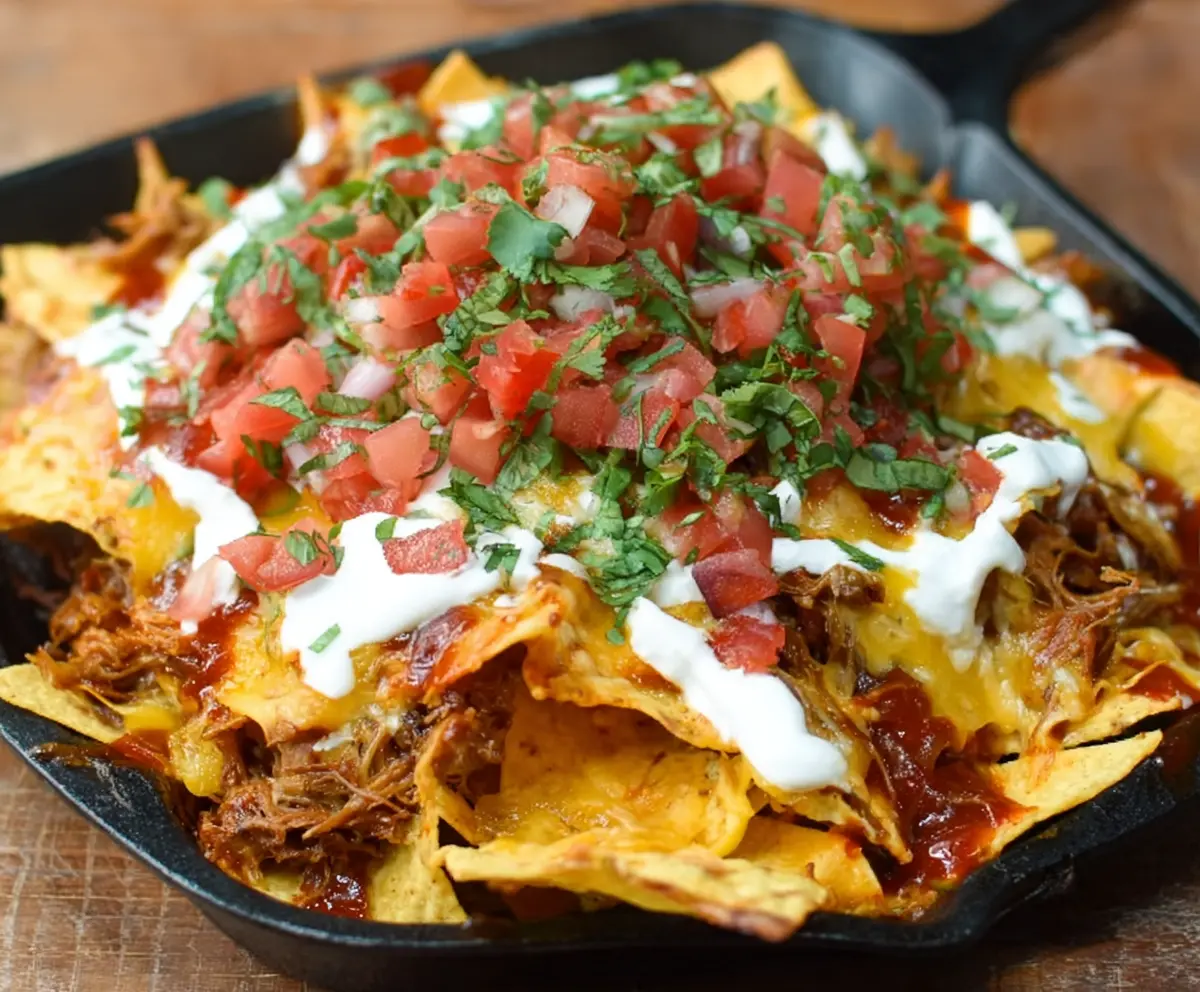 Easy Pulled Pork Nacho Supreme